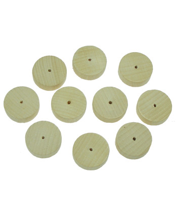 C-6115  Ruedas de madera Ø...